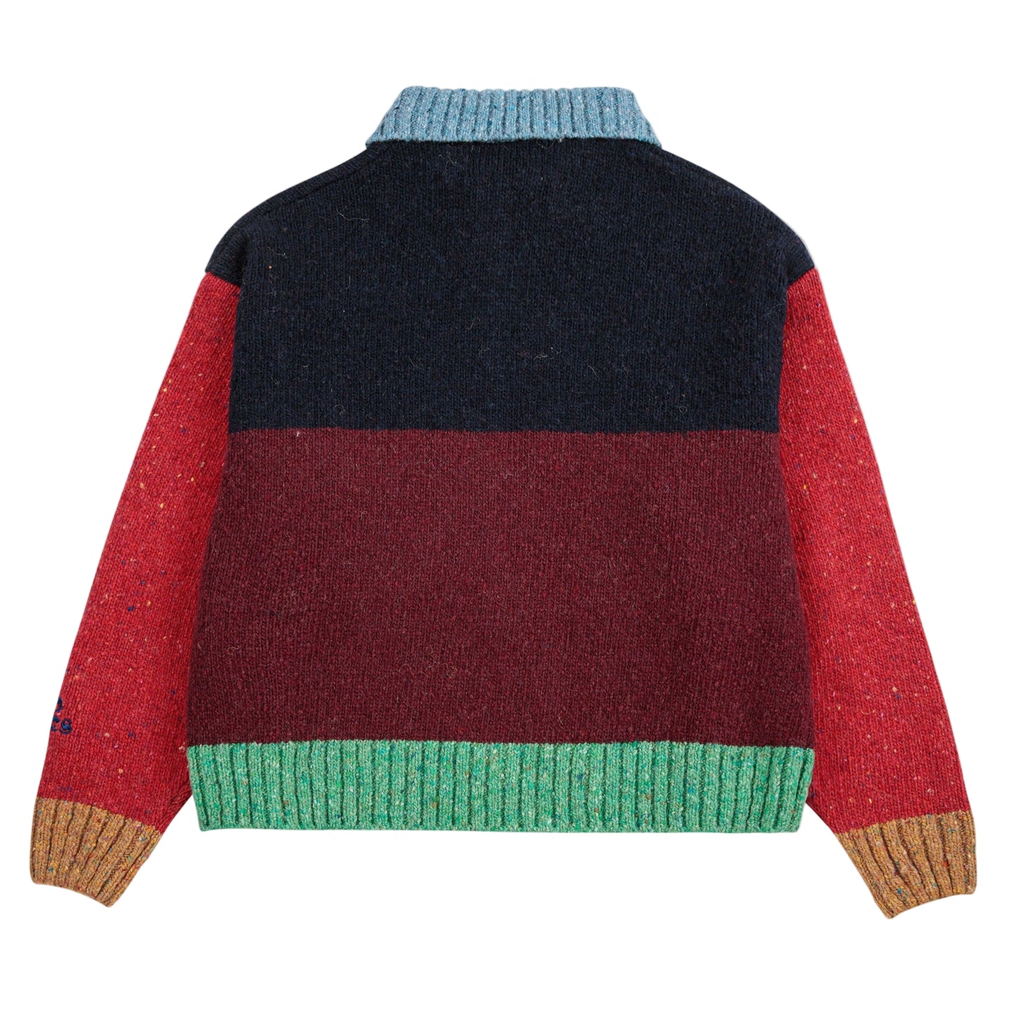 52B.B225AC116_991 # Kids Knitted Cardigan Bobo Choses Color Block