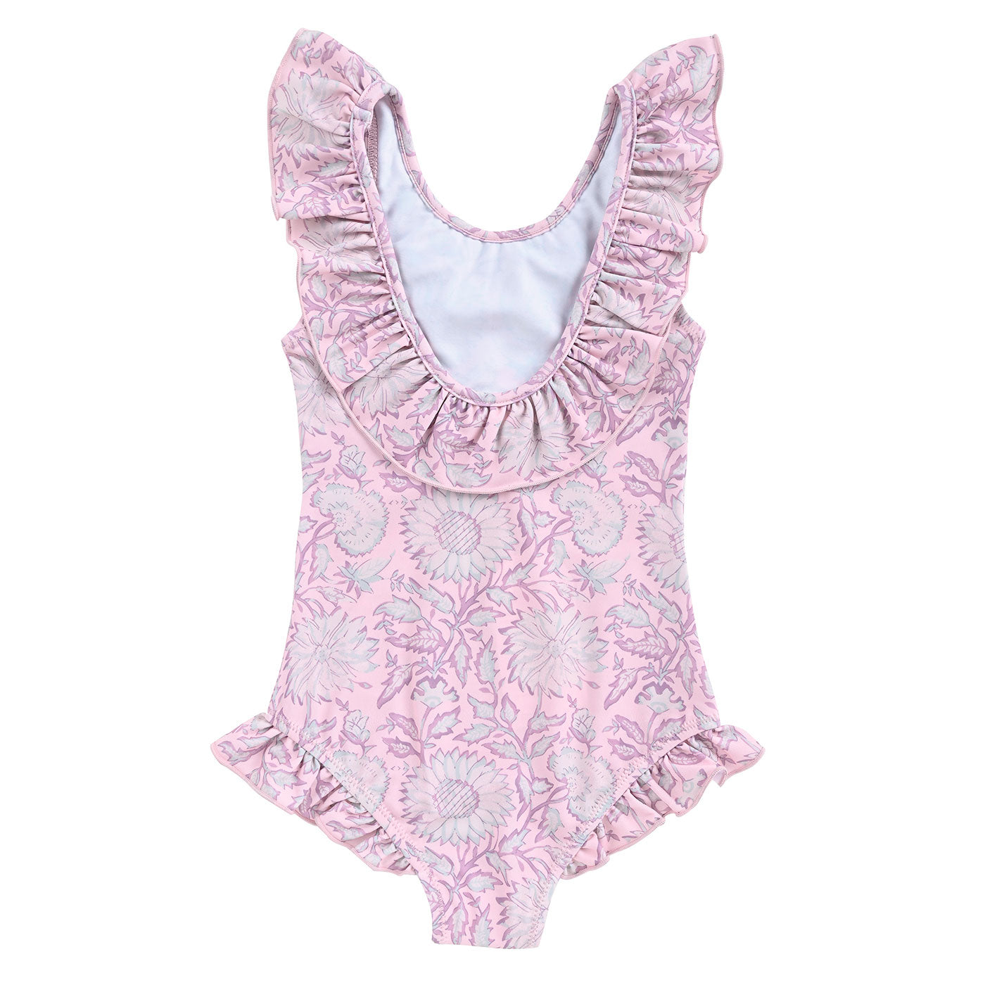 Παιδικό Ολόσωμο Μαγιώ Andrea Pink Daisy Garden