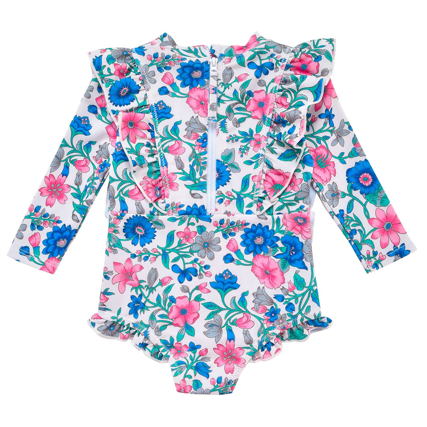 Βρεφικό Ολόσωμο Μαγιώ Aurelie Blue Summer Meadow