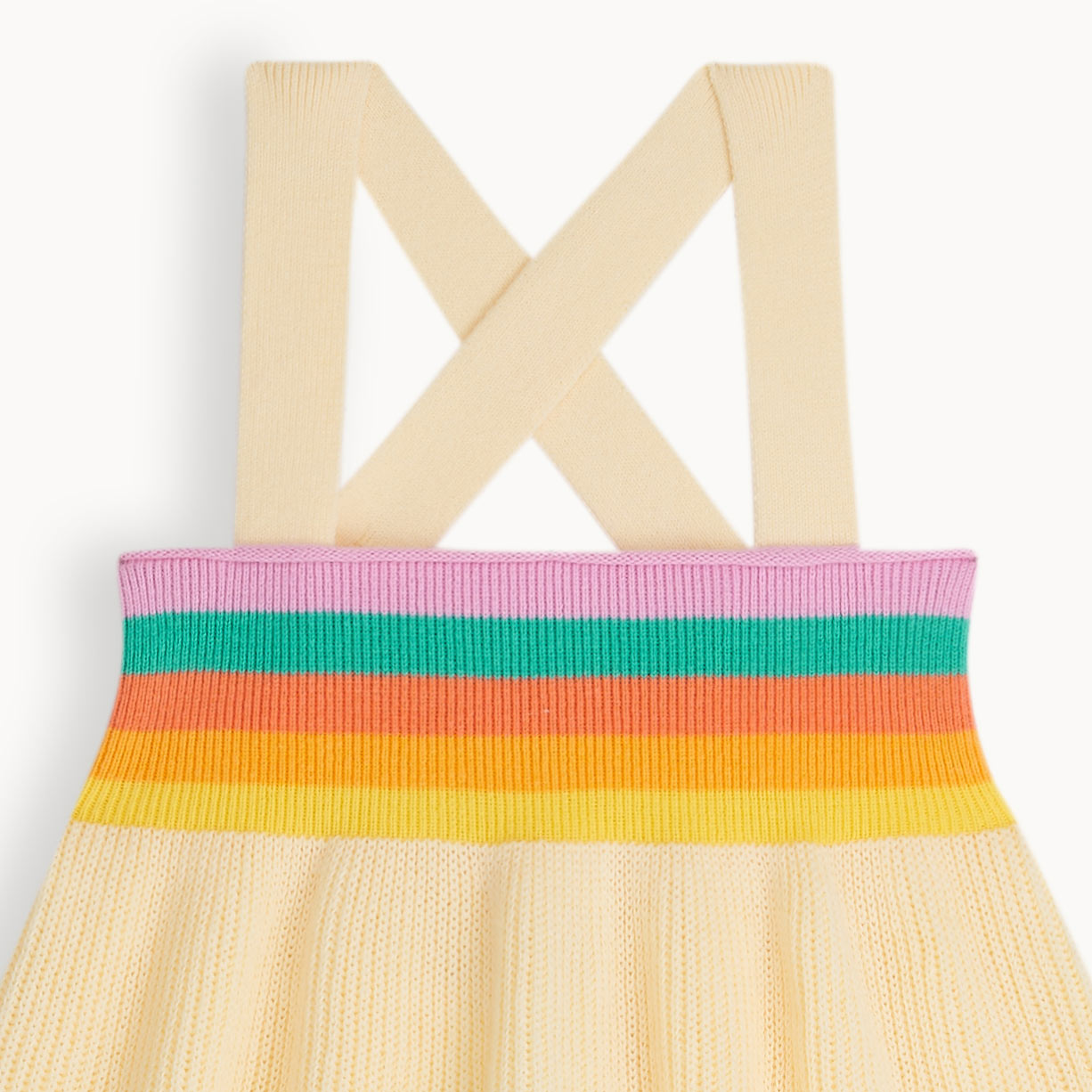 Βρεφικό Πλεκτό Φόρεμα Rainbow