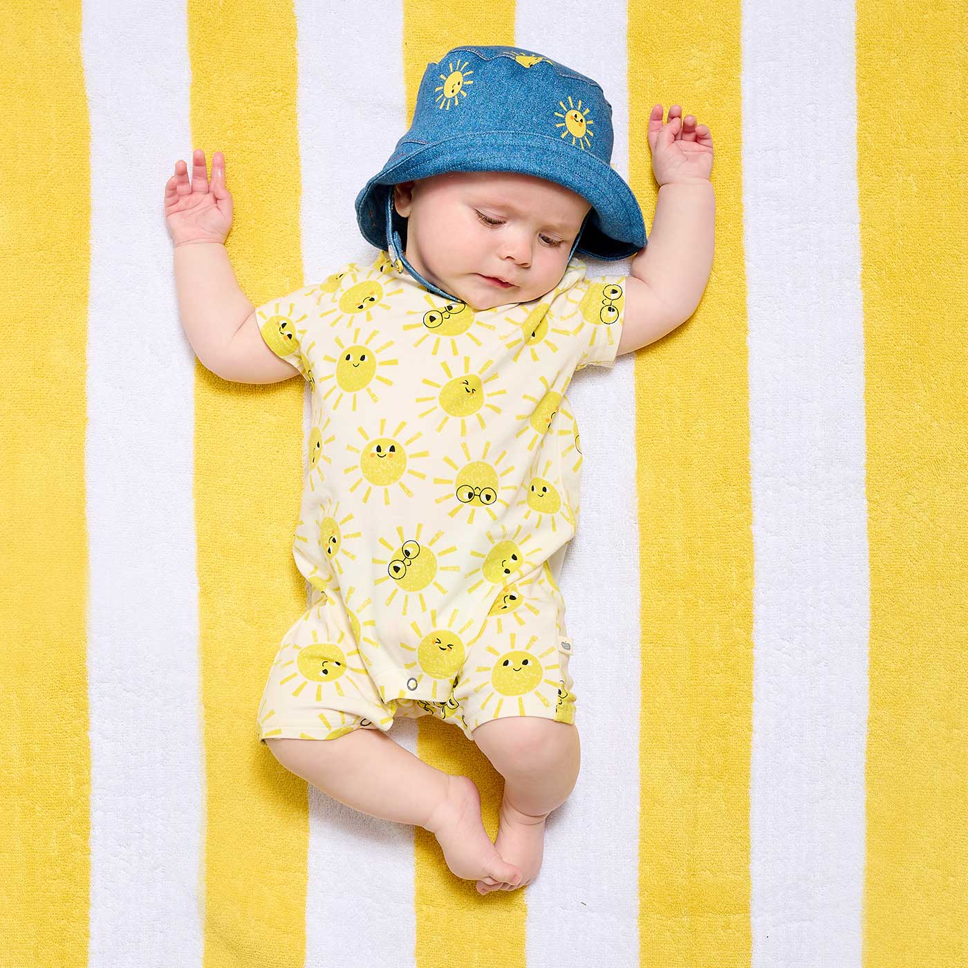 Βρεφικό Κοντομάνικο Φορμάκι Sunshine