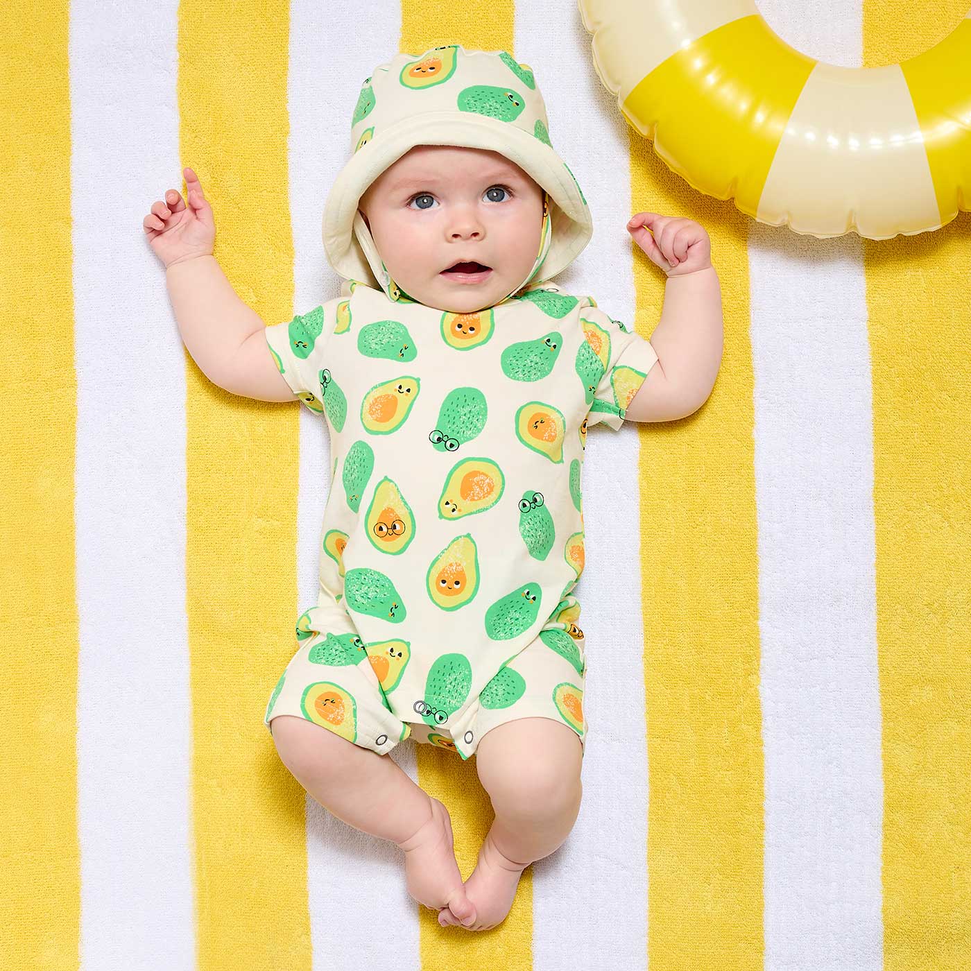 Βρεφικό Κοντομάνικο Φορμάκι Avocado