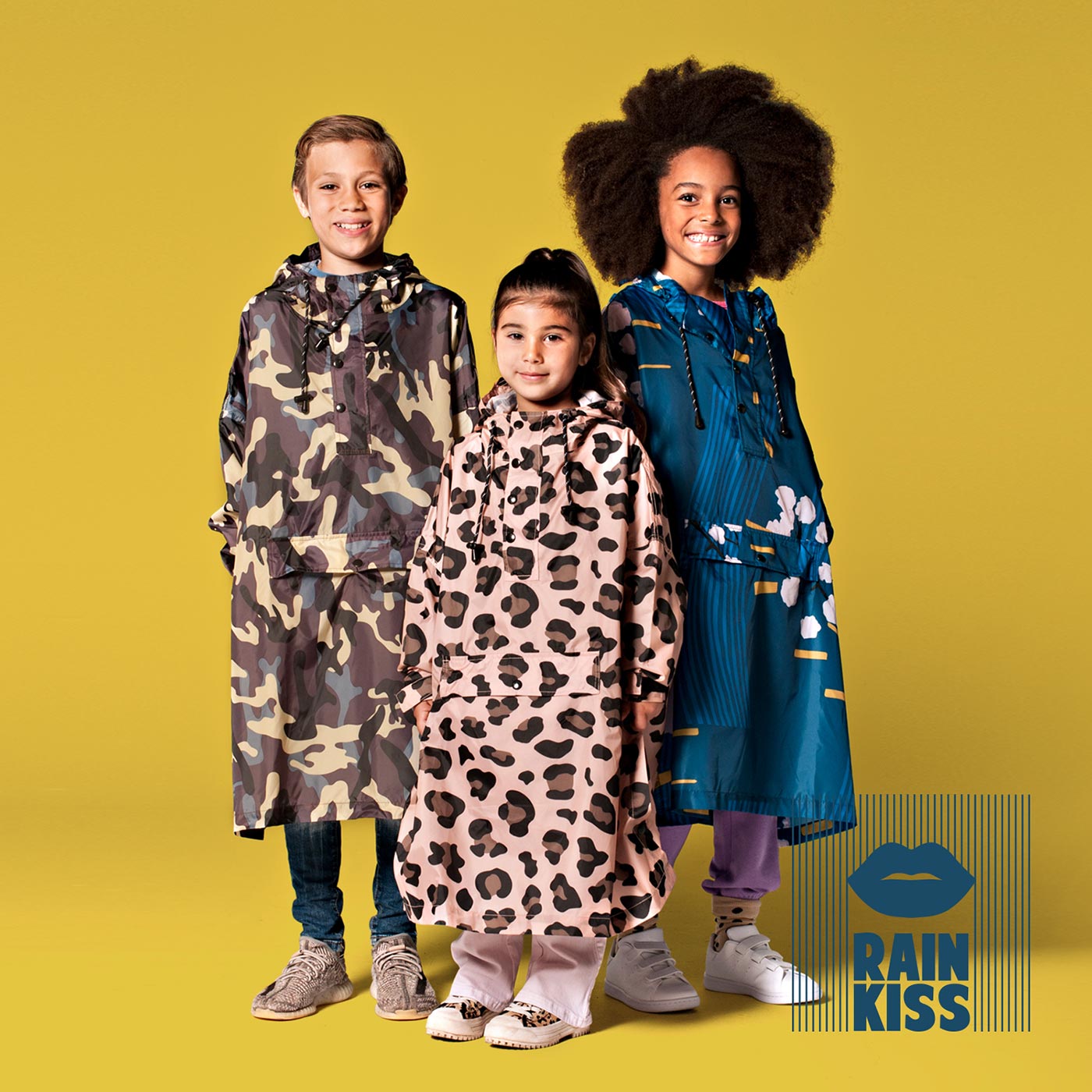 Παιδικό Αδιάβροχο Jungle Camo