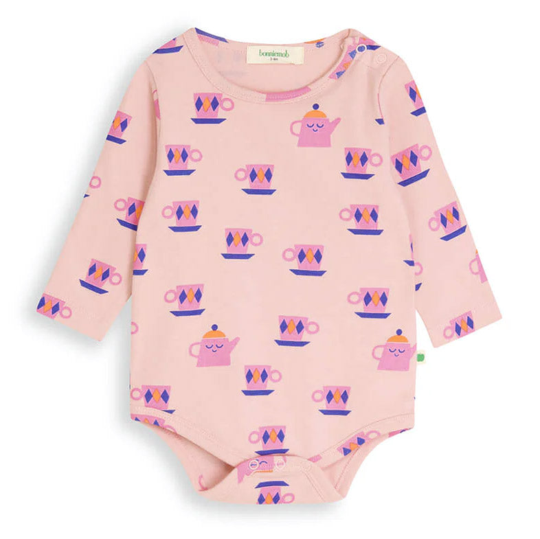 Βρεφικό Μακρυμάνικο Φορμάκι Tea Time