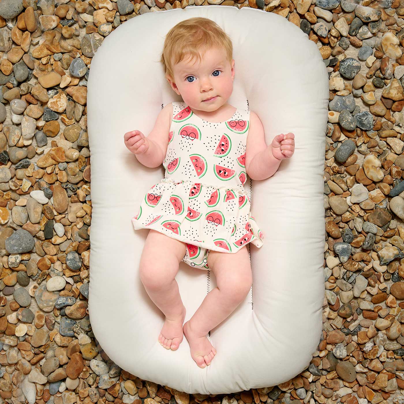 Βρεφικό Αμάνικο Φορμάκι με Φούστα Watermelon