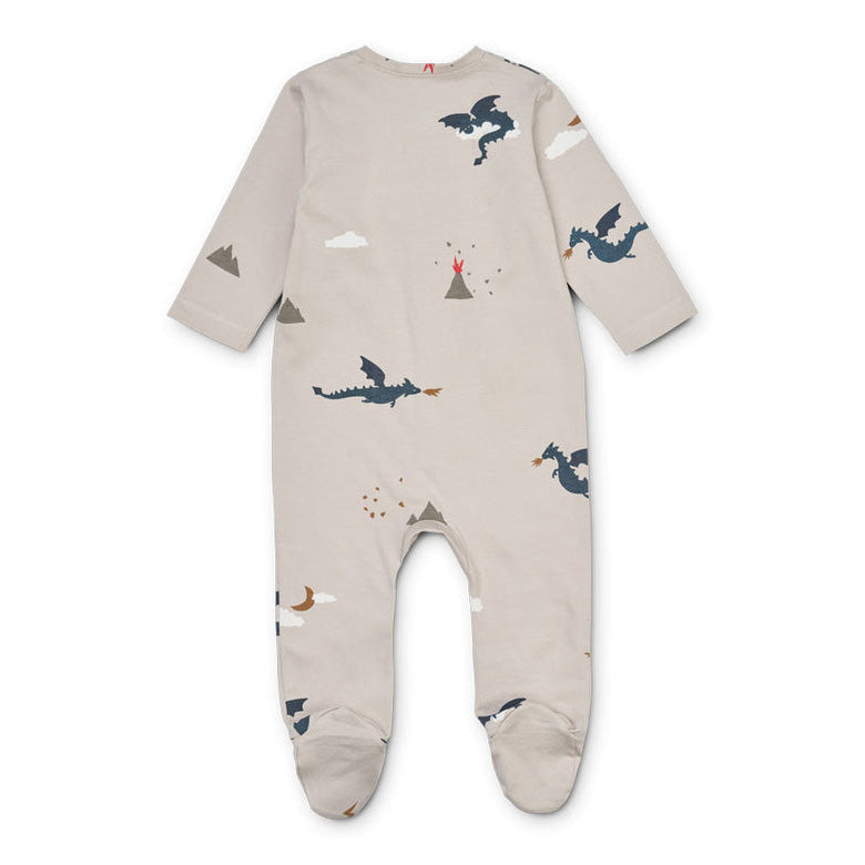 Βρεφικό Ολόσωμο Φορμάκι Little Dragon / Dark Sandy