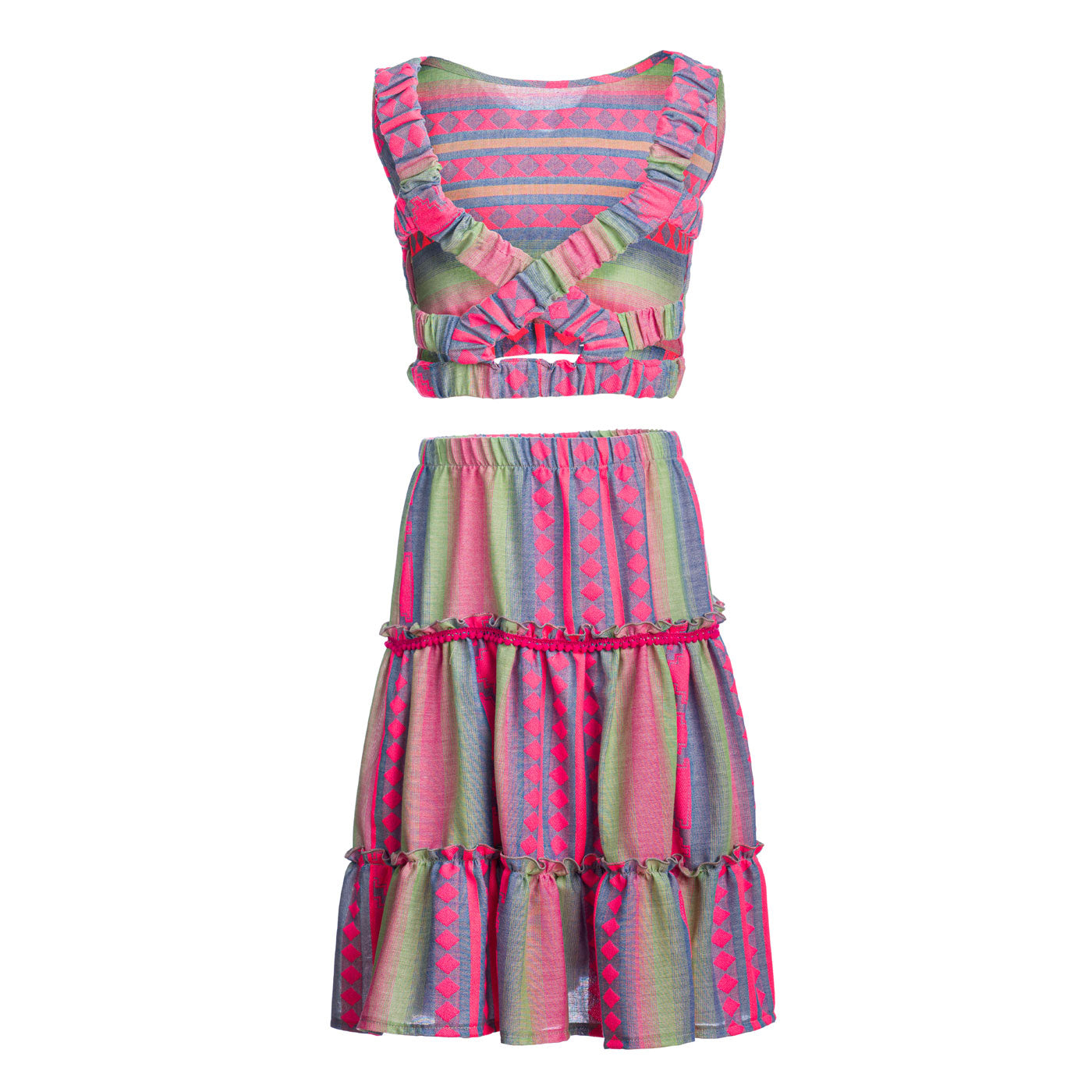 Παιδικό Κεντημένο Σετ Φούξια