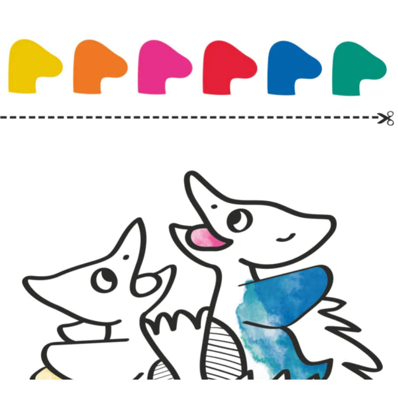 Φορητό Σετ Ζωγραφικής Dino