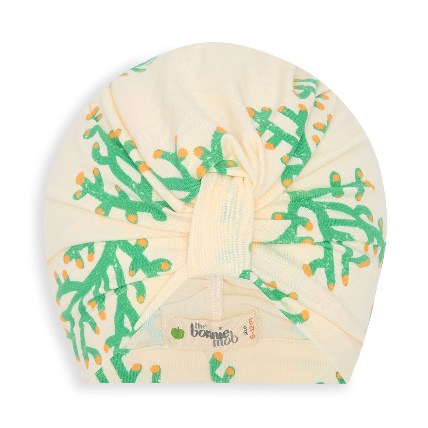 Βρεφικό Σκουφάκι - Τουρμπάν Coral