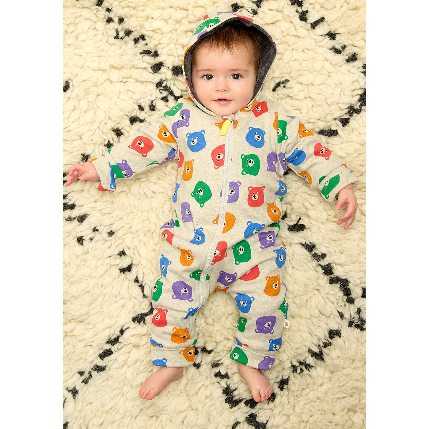 Βρεφικό Φορμάκι με Γούνινη Επένδυση Bears
