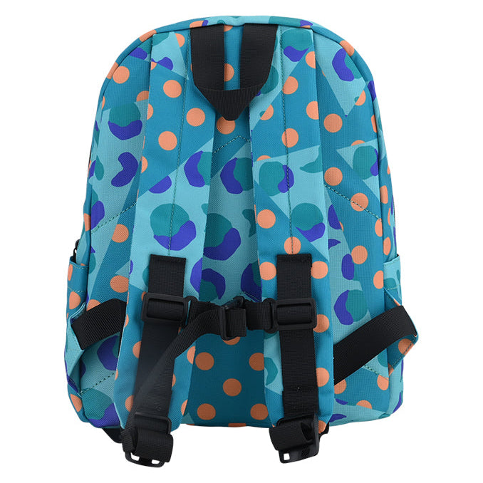 99.TT511-155 # Παιδικό Σακίδιο Πλάτης Dancing Dots Green
