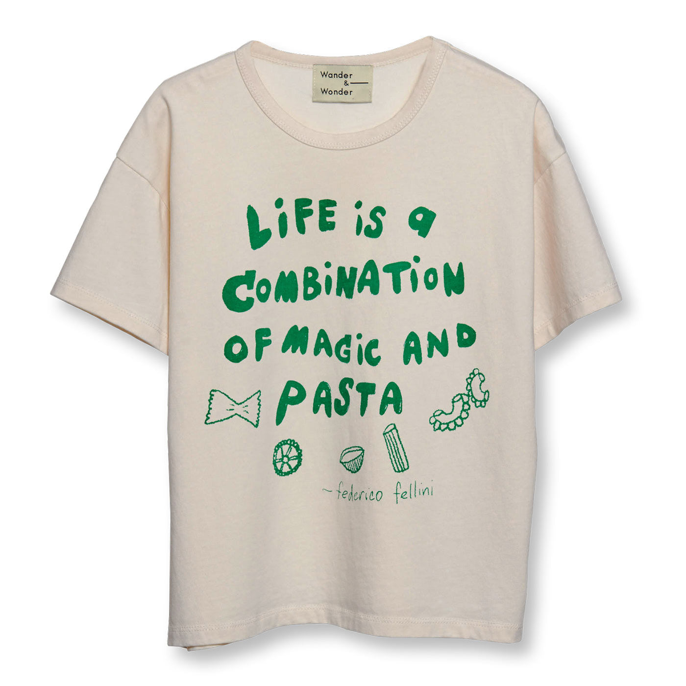 Παιδική Μπλούζα T-Shirt Pasta Ivory