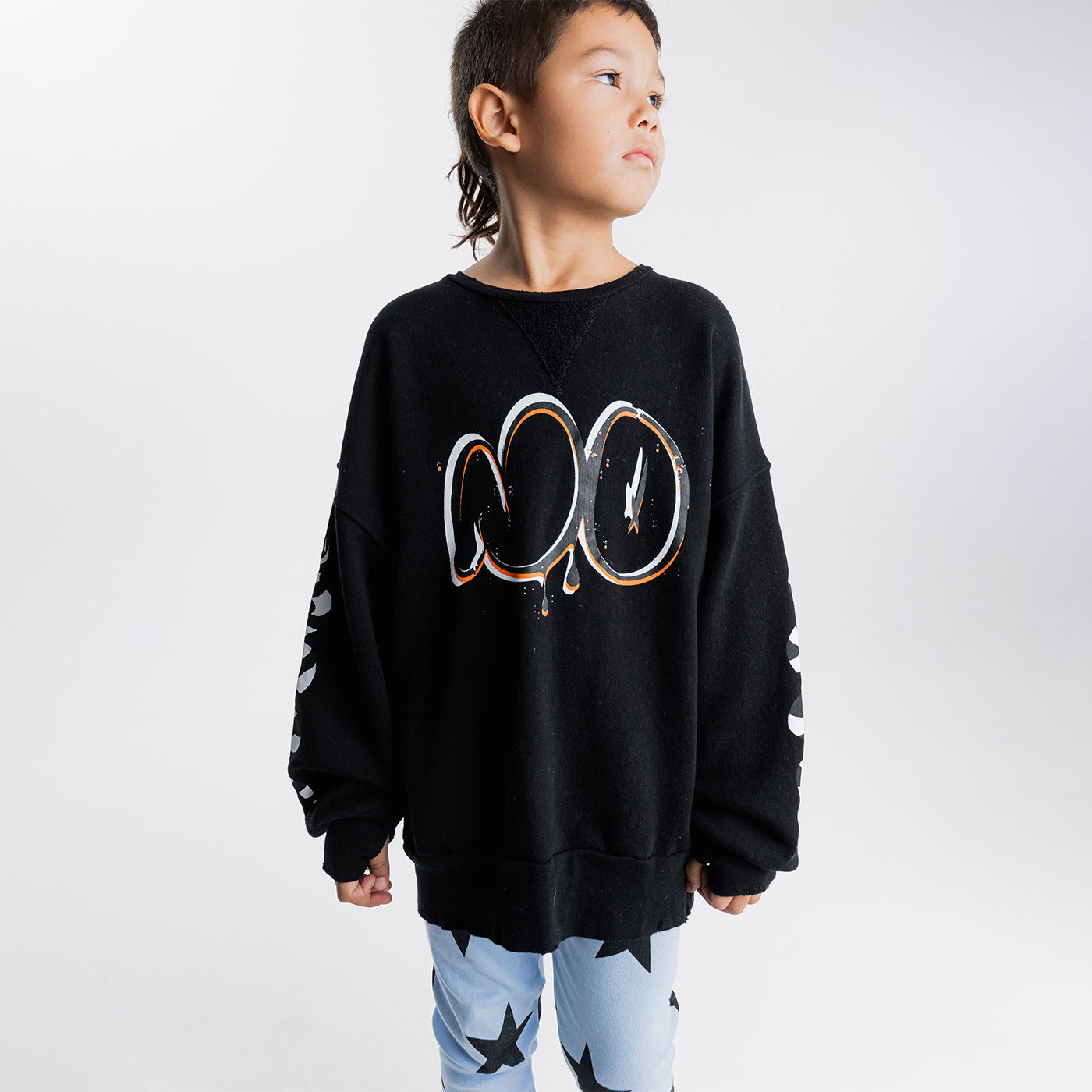 Παιδική Μπλούζα Φούτερ Bubbly NO Black