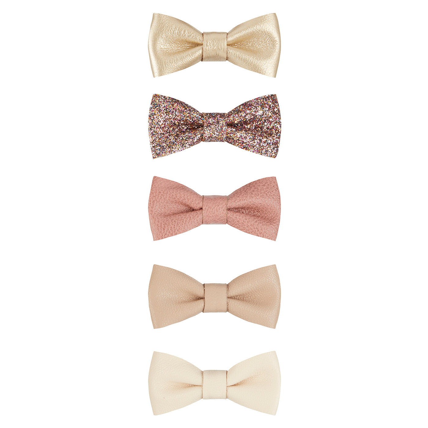 Σετ Παιδικά Κλιπ Μαλλιών Ethel Bow Pink