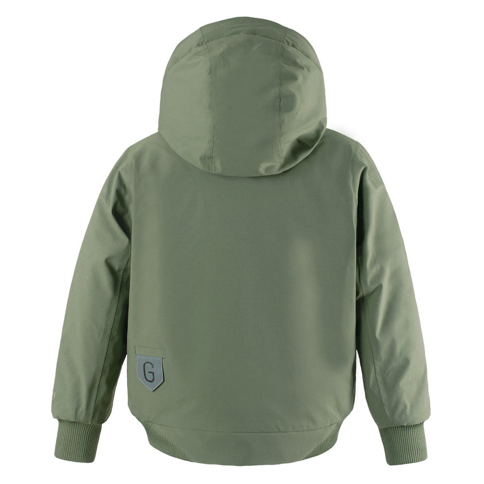 42B.242.9.1.579.556 # Kids Jacket Lazy Sloth Deep Lichen Green