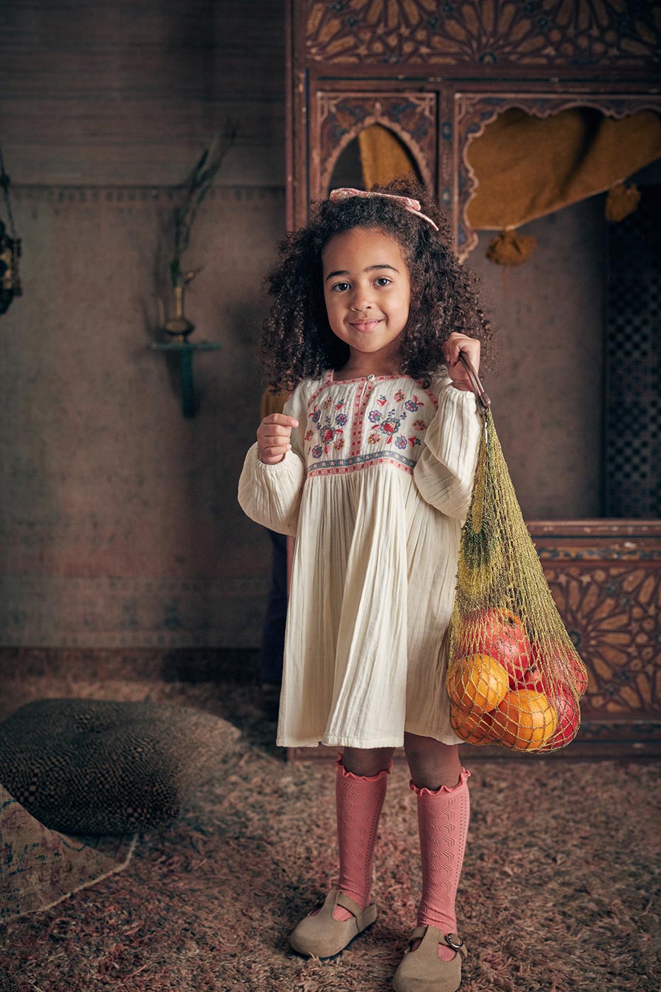 Παιδικό Φόρεμα Tulla Cream