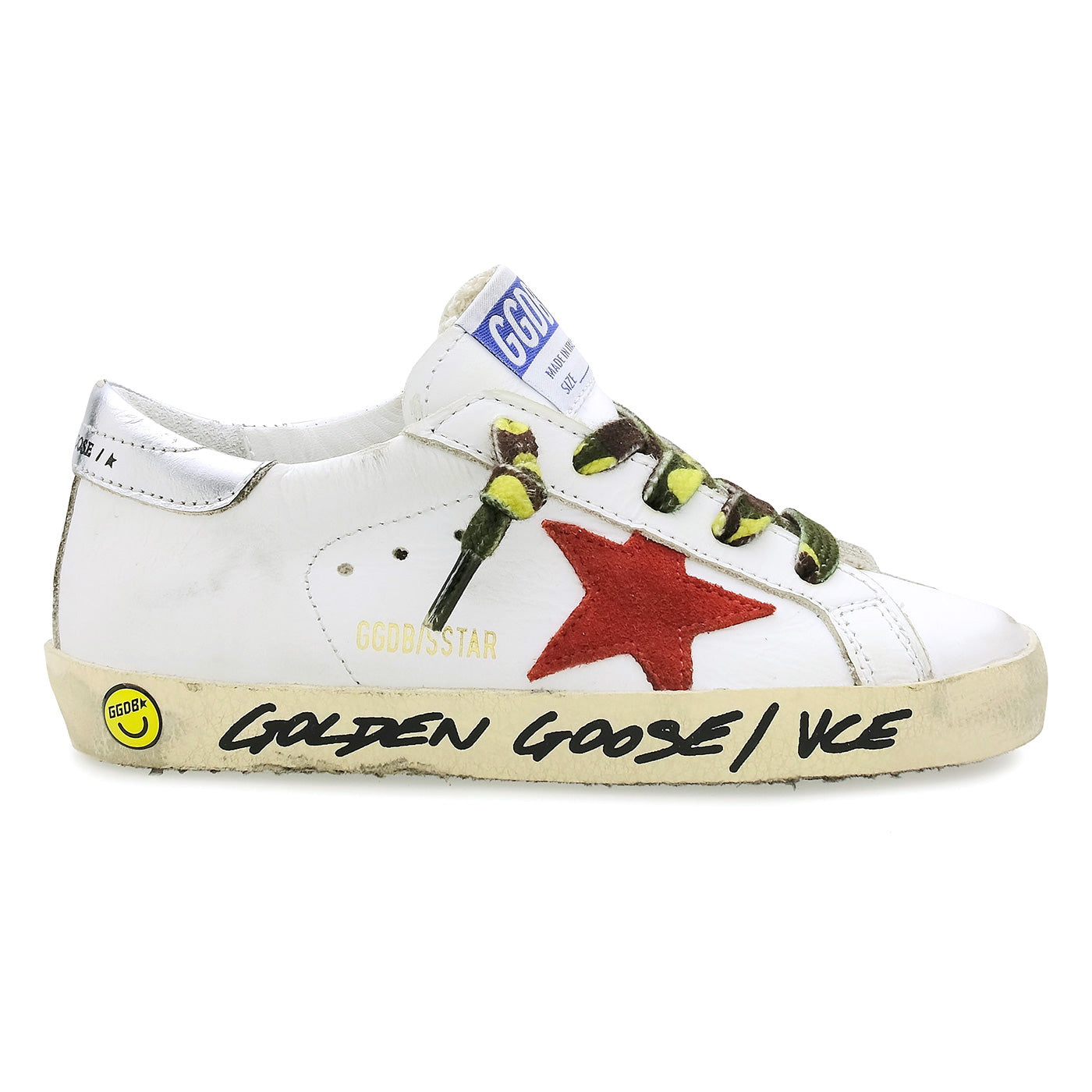 Παιδικό Αθλητικό Παπούτσι Golden Goose White - Nabuk Ru