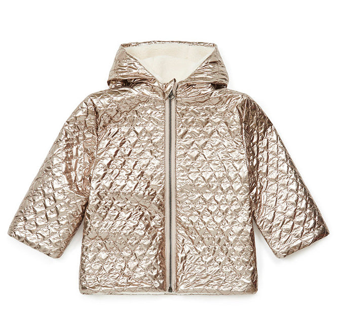 Βρεφικό Μπουφάν Χρυσό Καπιτονέ