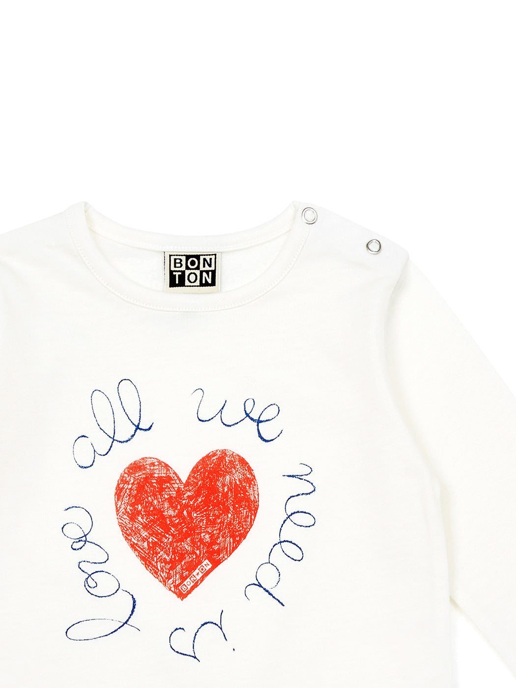 Βρεφική Μακρυμάνικη Μπλούζα Love