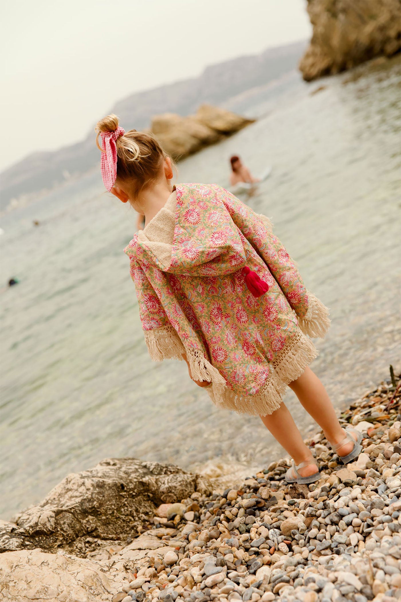 52A.HBI-S25-B0245 # Παιδική Πετσέτα Πόντσο Mael Yellow Capri