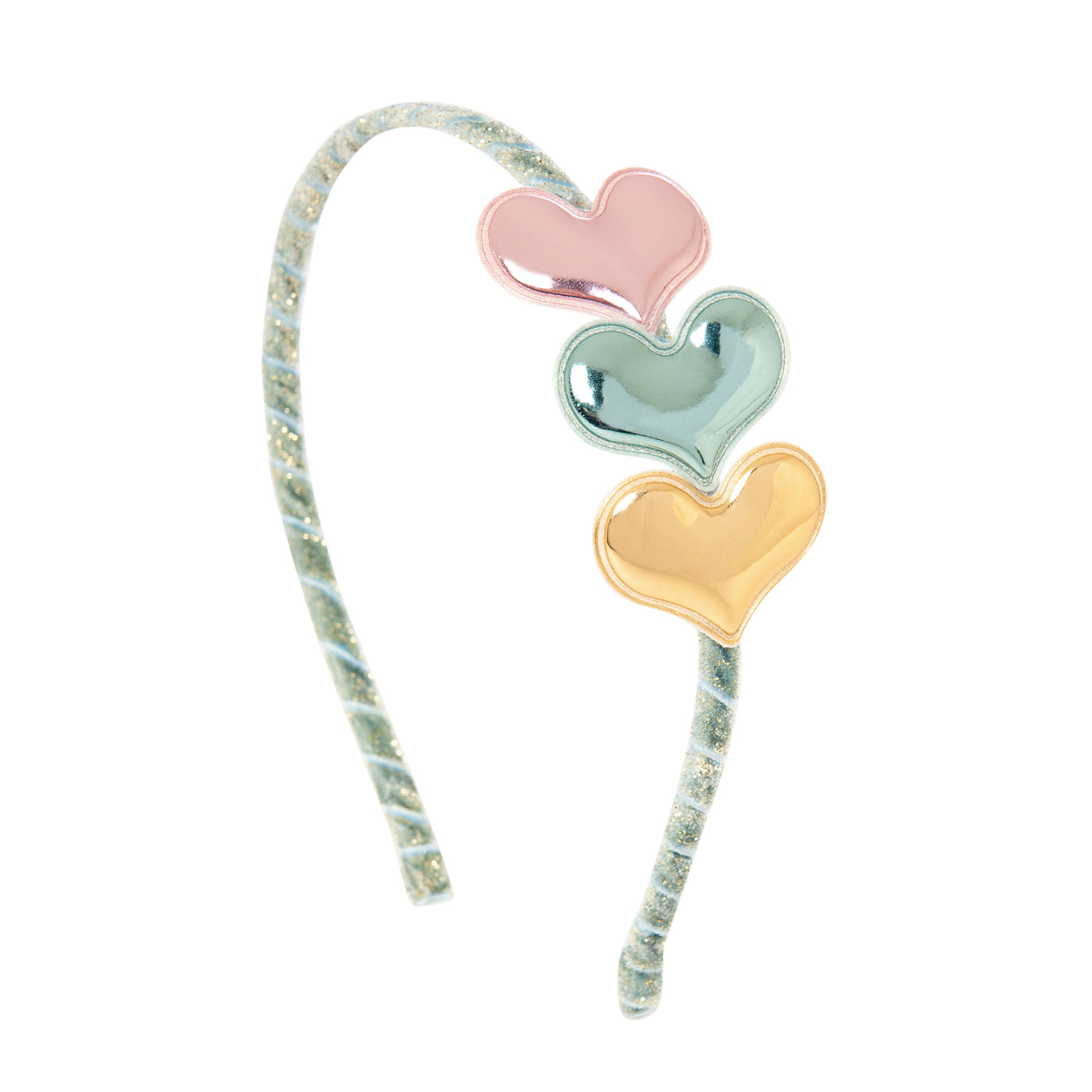 Παιδική Στέκα Μαλλιών Puffy Hearts