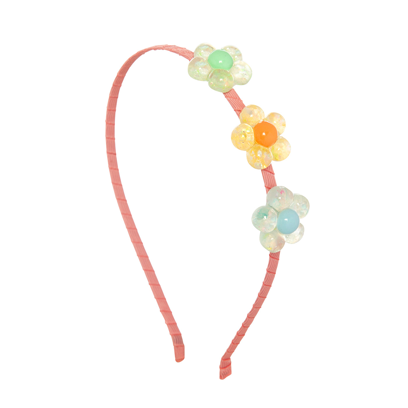 Παιδική Στέκα Μαλλιών Plexi Flowers