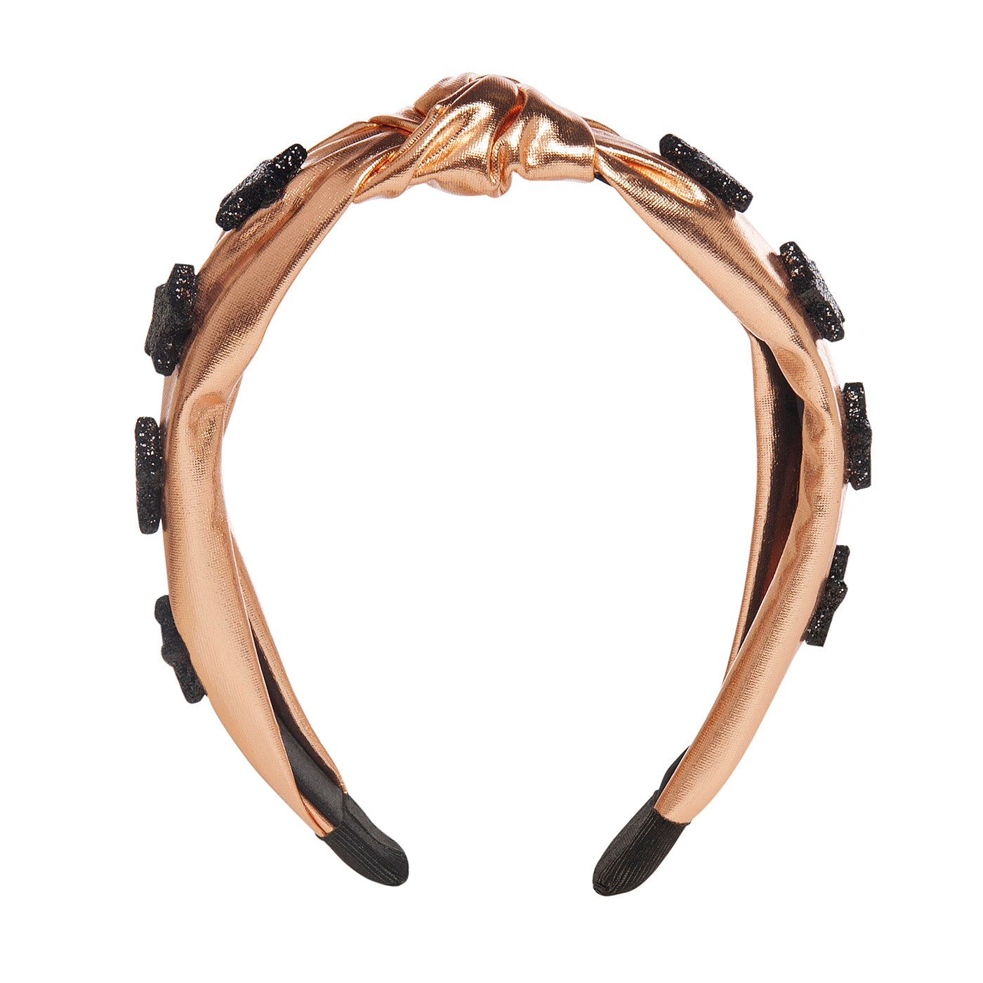 Παιδική Στέκα Μαλλιών Tiara Metallic Bronze Stars