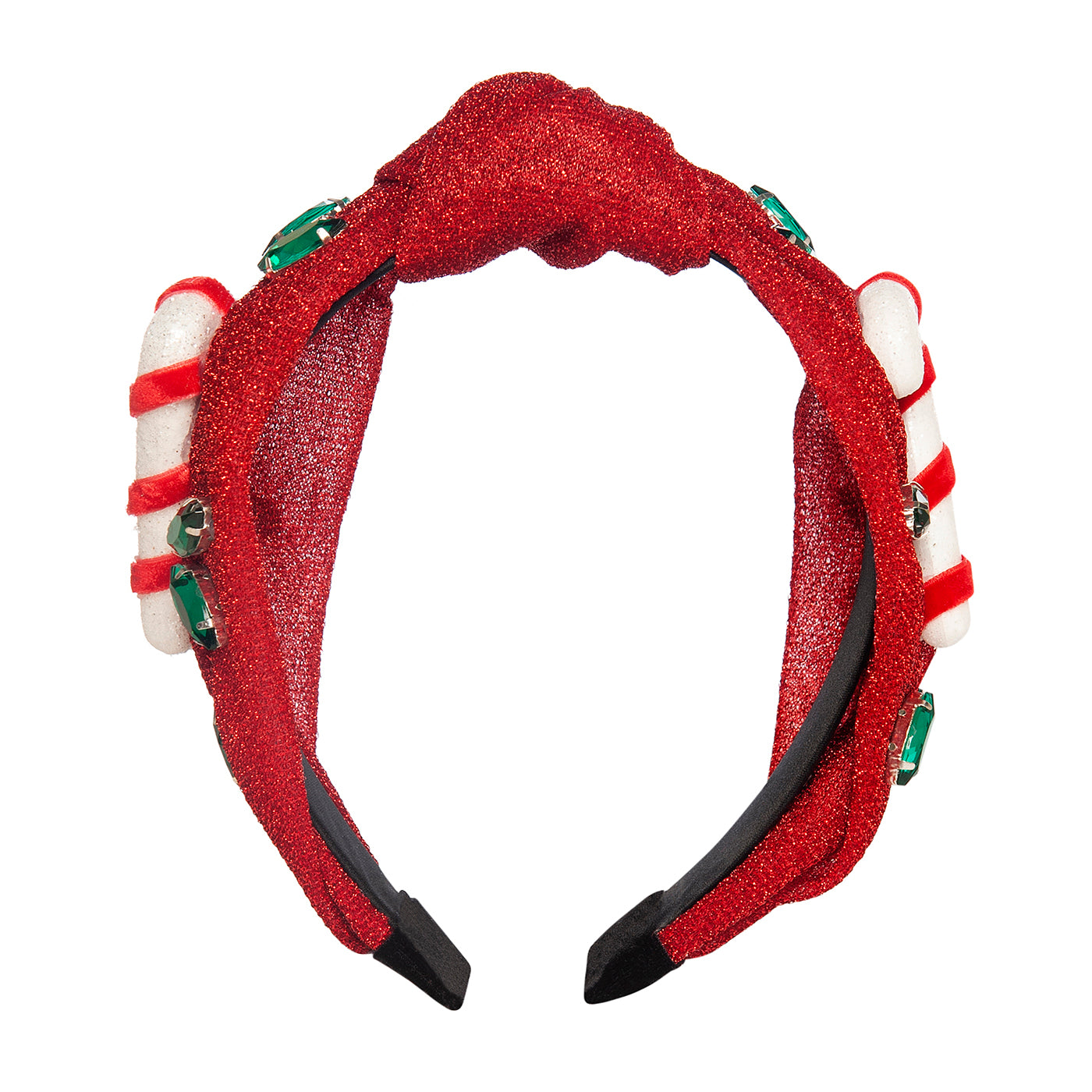 Παιδική Στέκα Μαλλιών Tiara Lurex Red Candy Cane