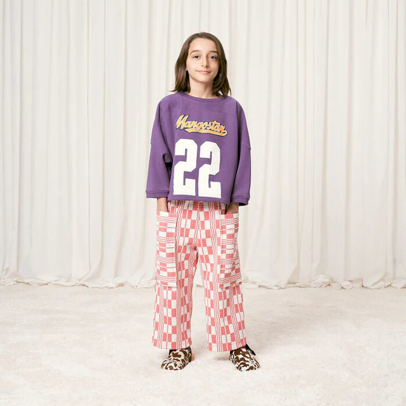 42B.24200034 # Παιδική Μπλούζα Φούτερ Mangostan Team