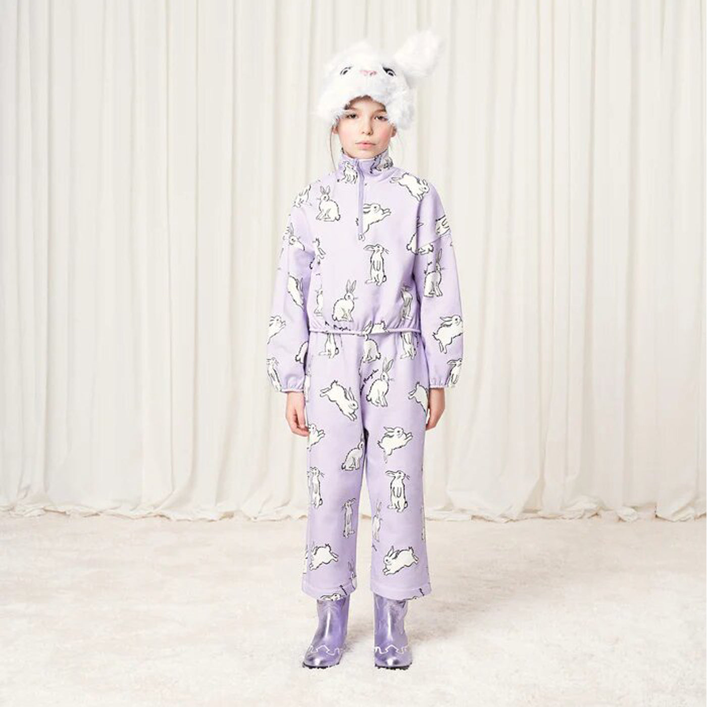 42B.24200013 # Kids Swetashirt Rabbit Lilac