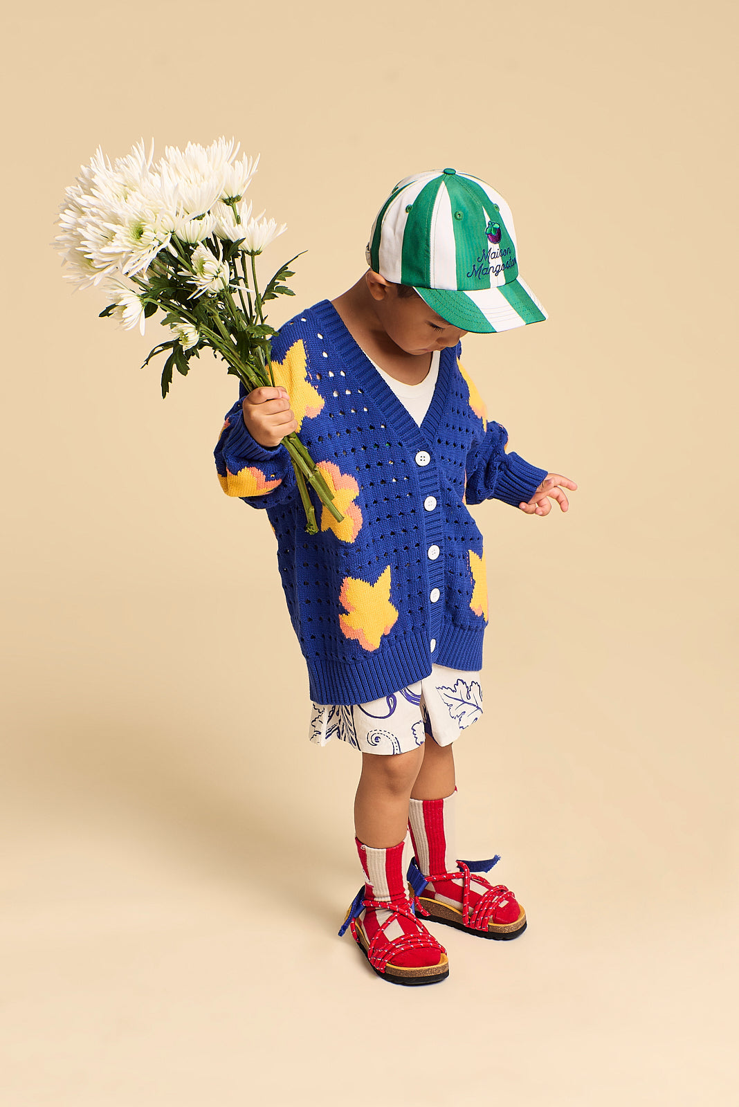 52A.25100000 # Children's Knitted Cardigan Carambola