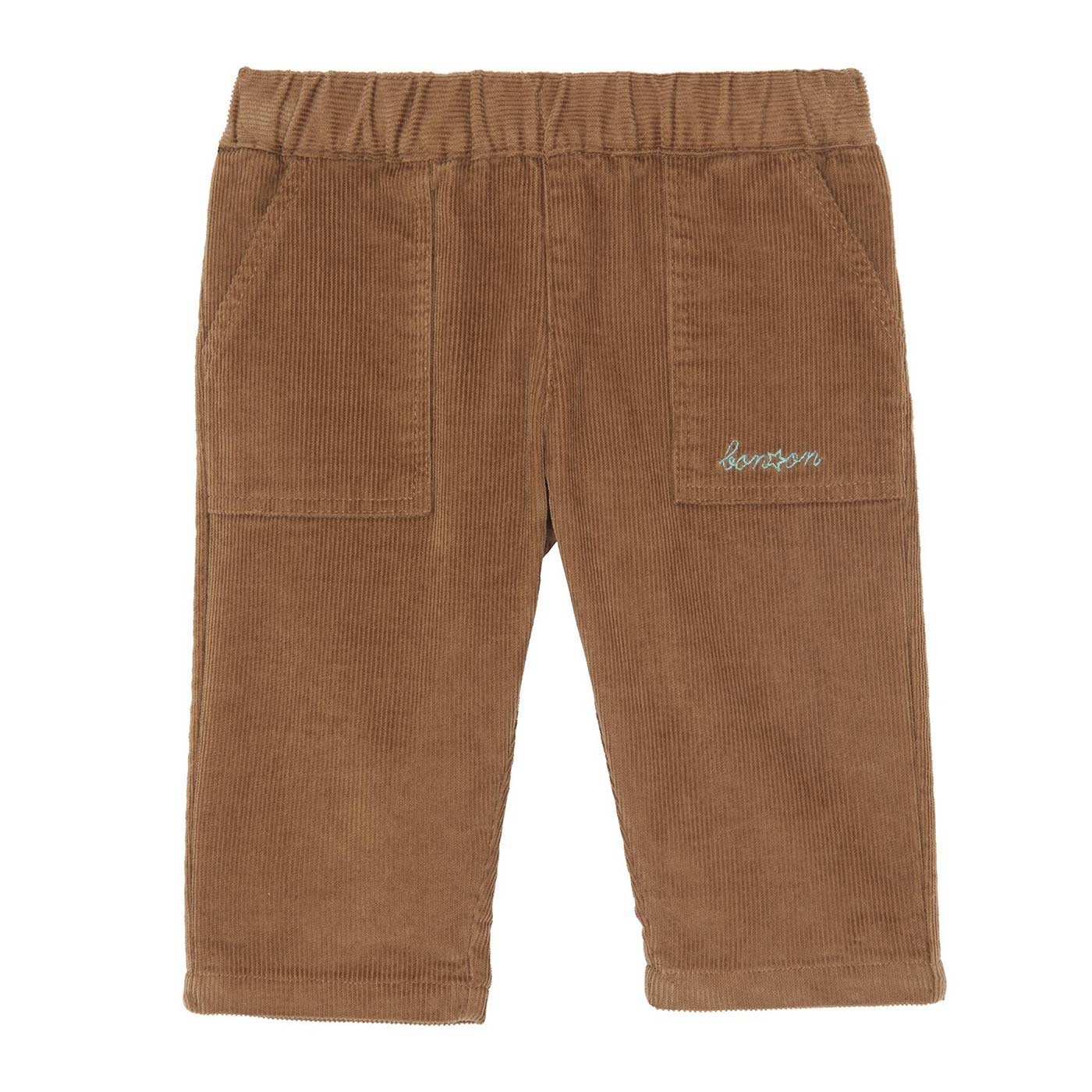 Βρεφικό Κοτλέ Παντελόνι Καφέ
