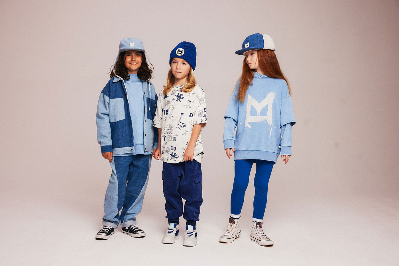 Παιδική Μπλούζα Φούτερ Spray Sk8 Vintage Blue