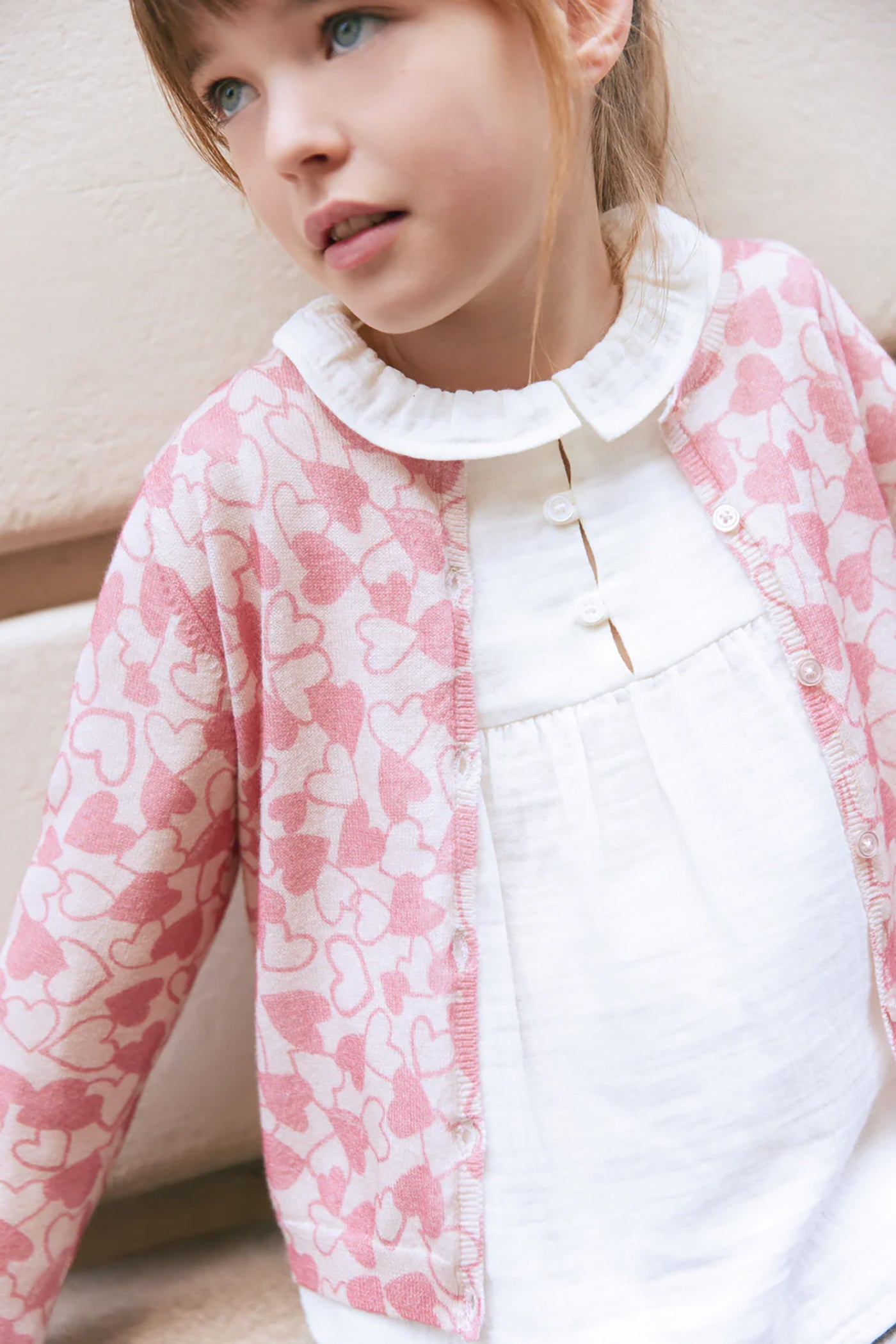 42B.MTF100021B # Kids Knitted Cardigan Lalalove