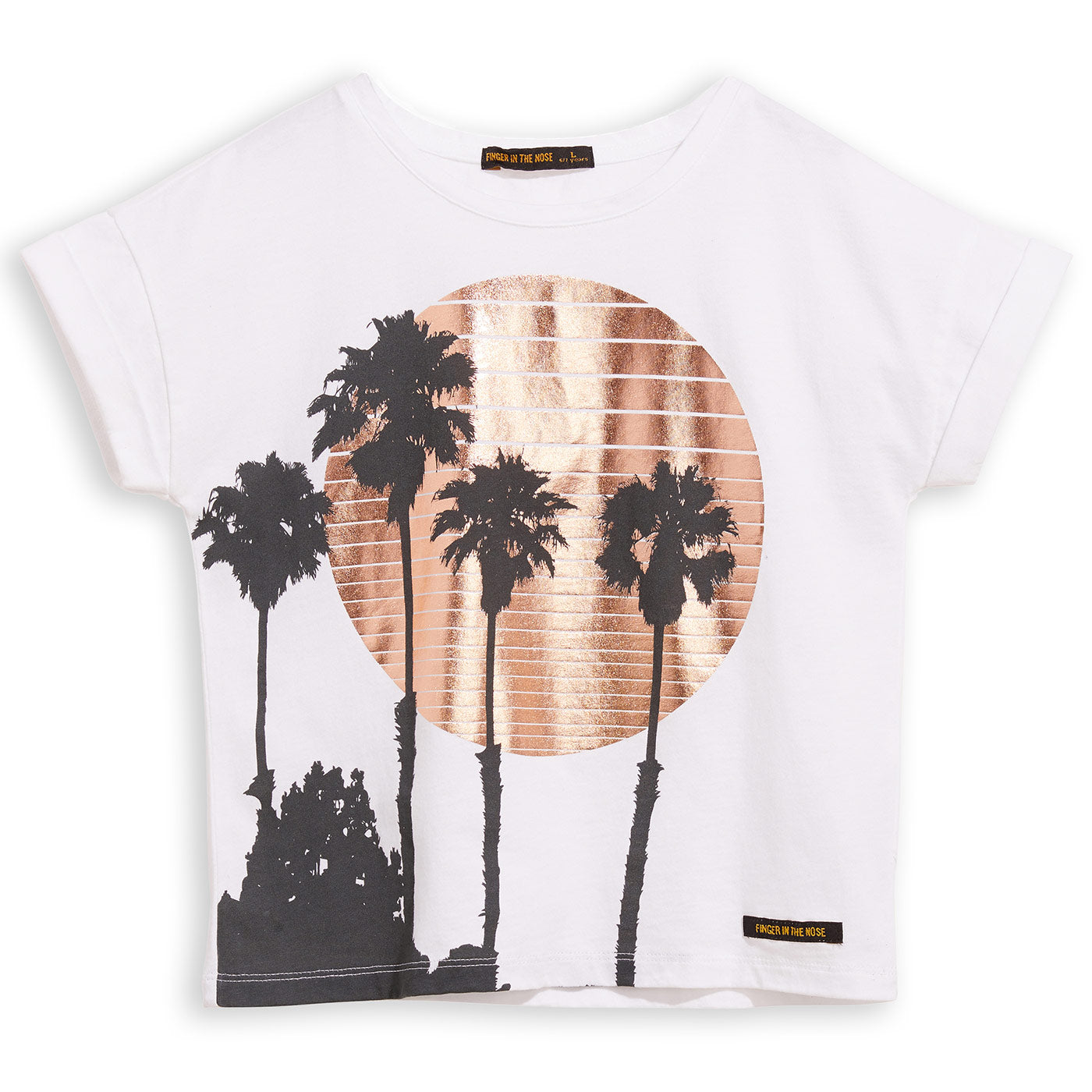 Παιδική Μπλούζα T-Shirt Optical White Sunset