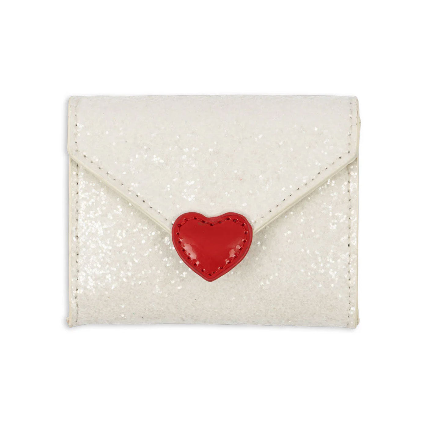 99.KS101573_CREAMGLIT # Kids Wallet Love Letter Cream Glitter