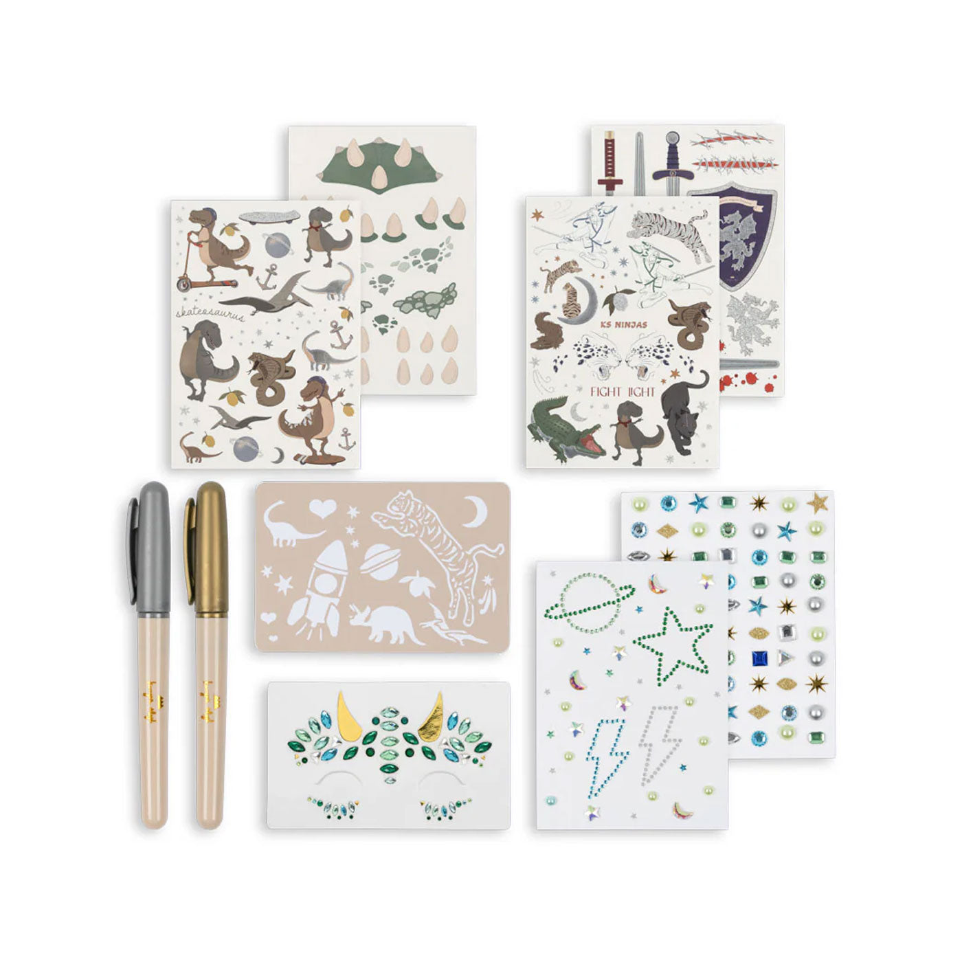 99.KS101694_BOY # Set of Stickers Animals