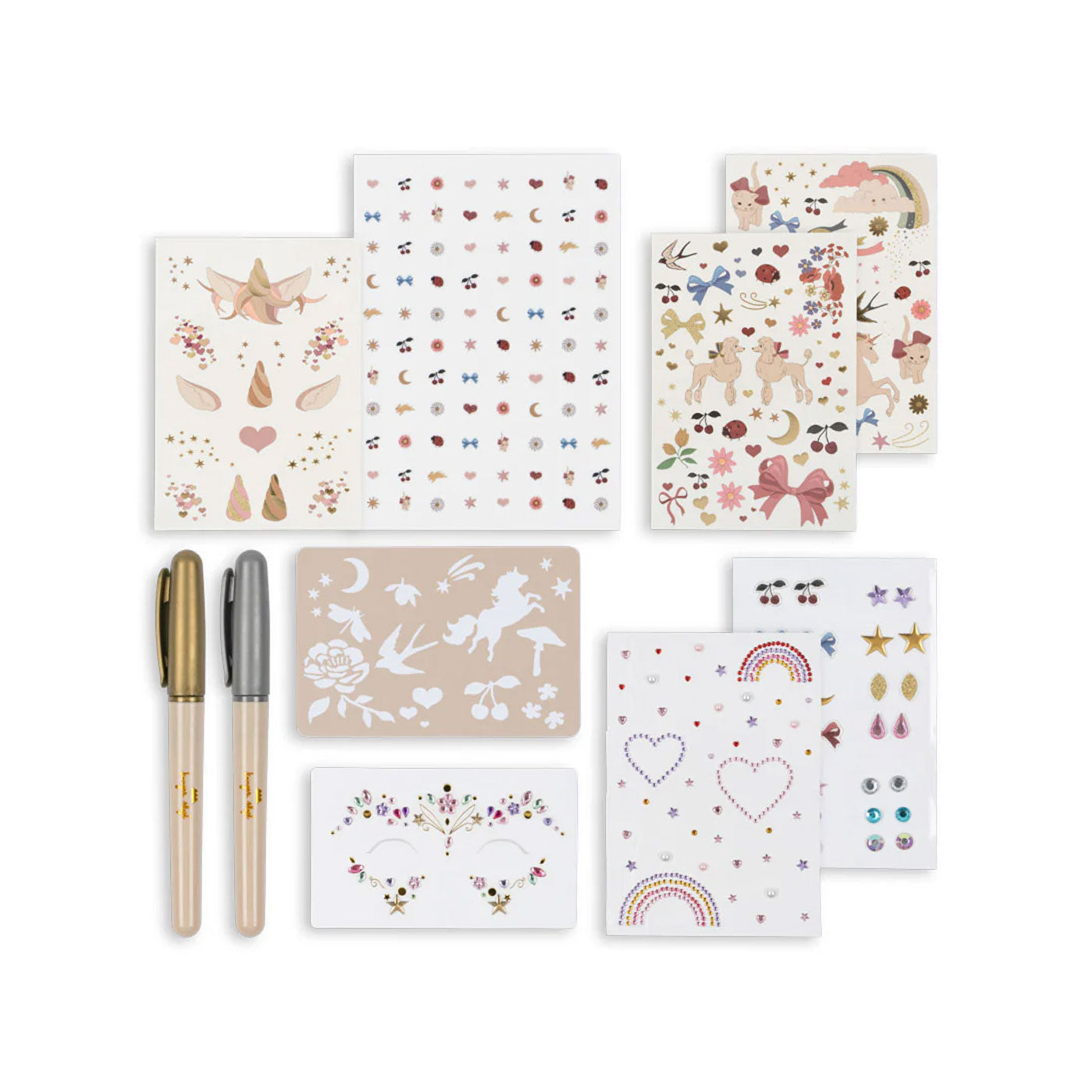 99.KS101694_GIRL # Σετ με Αυτοκόλλητα Kitty