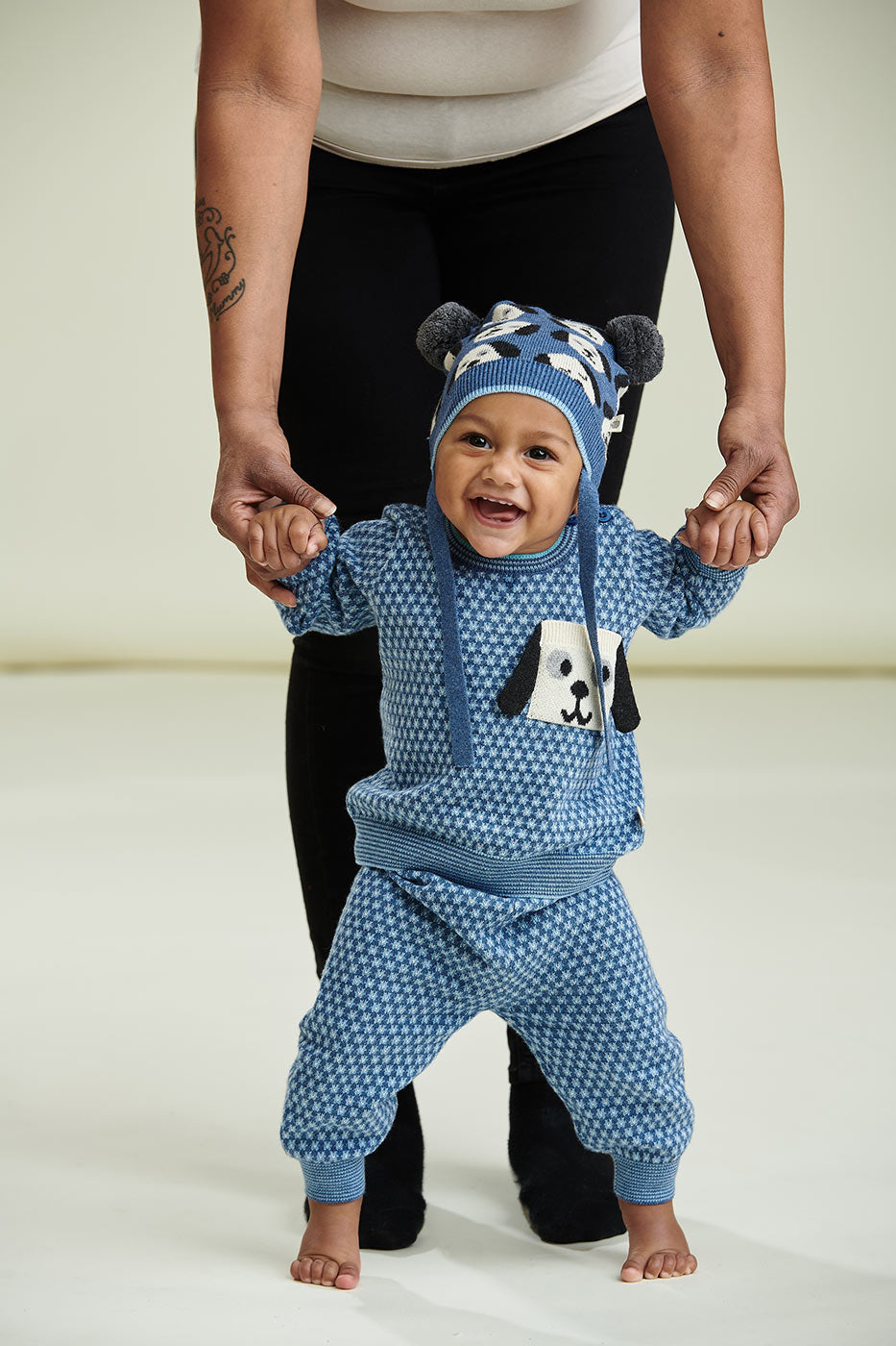 Βρεφικό Πουλόβερ Dog Μπλε