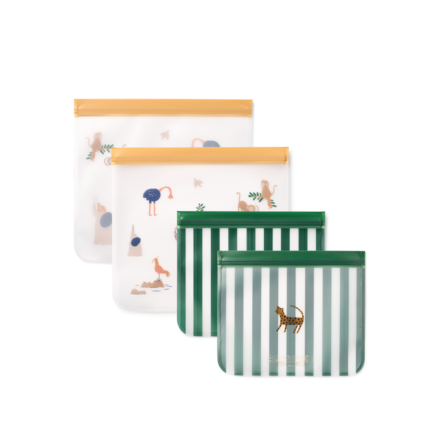 99.LW20172_1499 # Set of Reusable Food Bags All Together