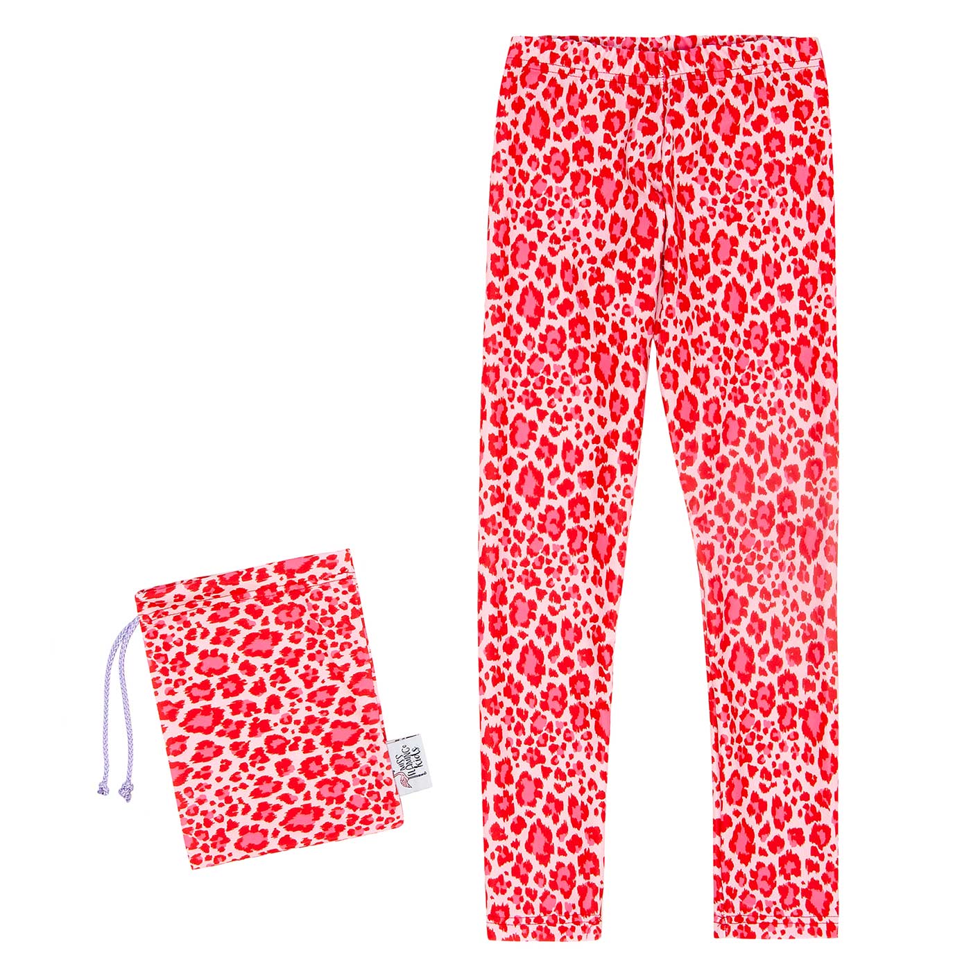 Παιδικό Κολάν Red Pink Leopard