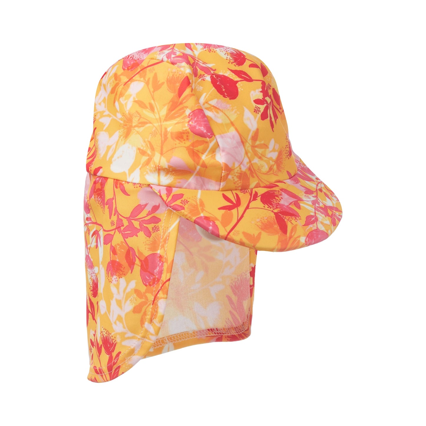 52A.S5AB905O # Baby Hat for the Sea Botanical Orange