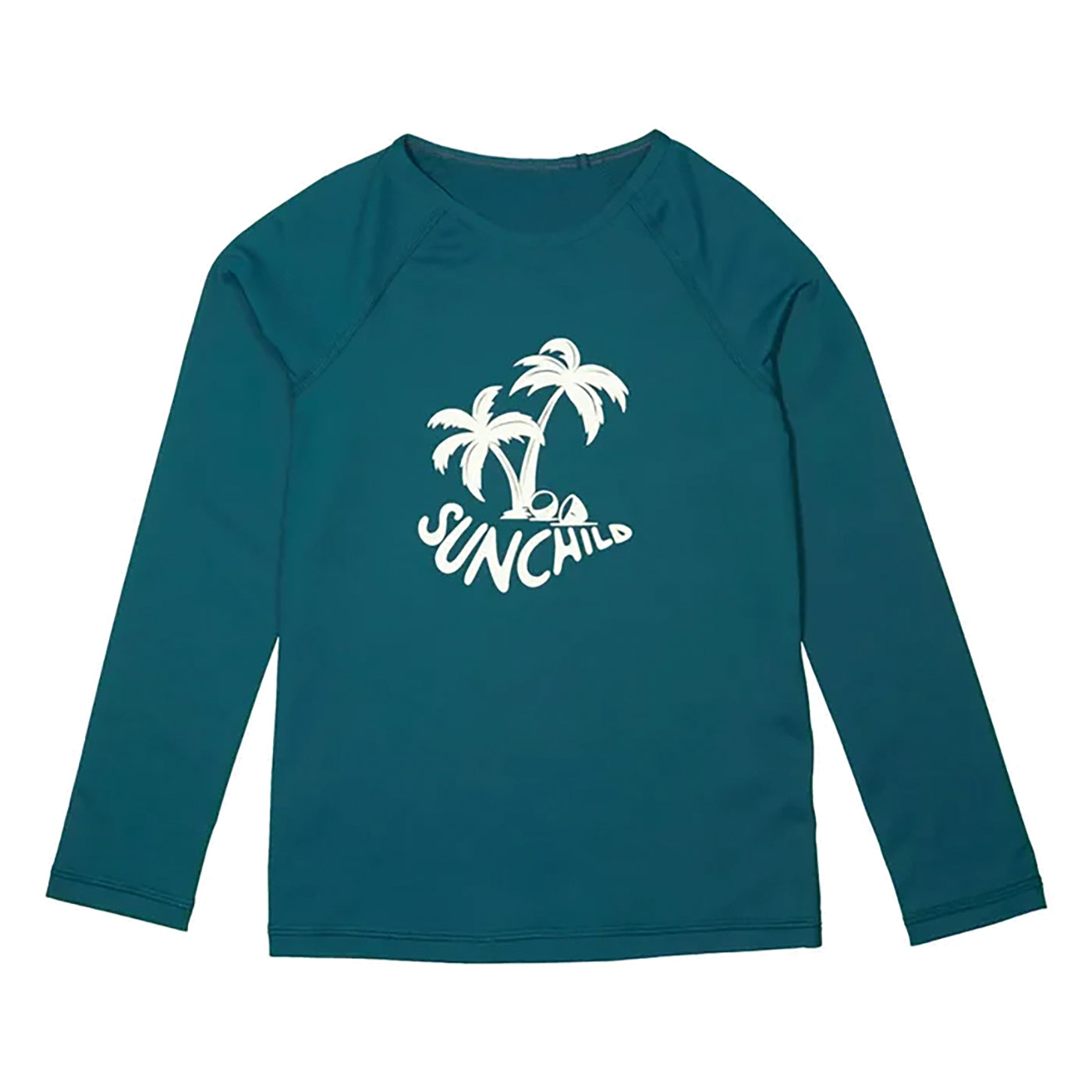 52ASACOPALMTR_5004_Petrol # Παιδική Μπλούζα για τη Θάλασσα SACOPALM TREE