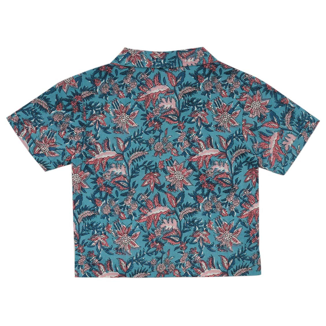 Παιδικό Πουκάμισο Alov Teal Garden Of Eden