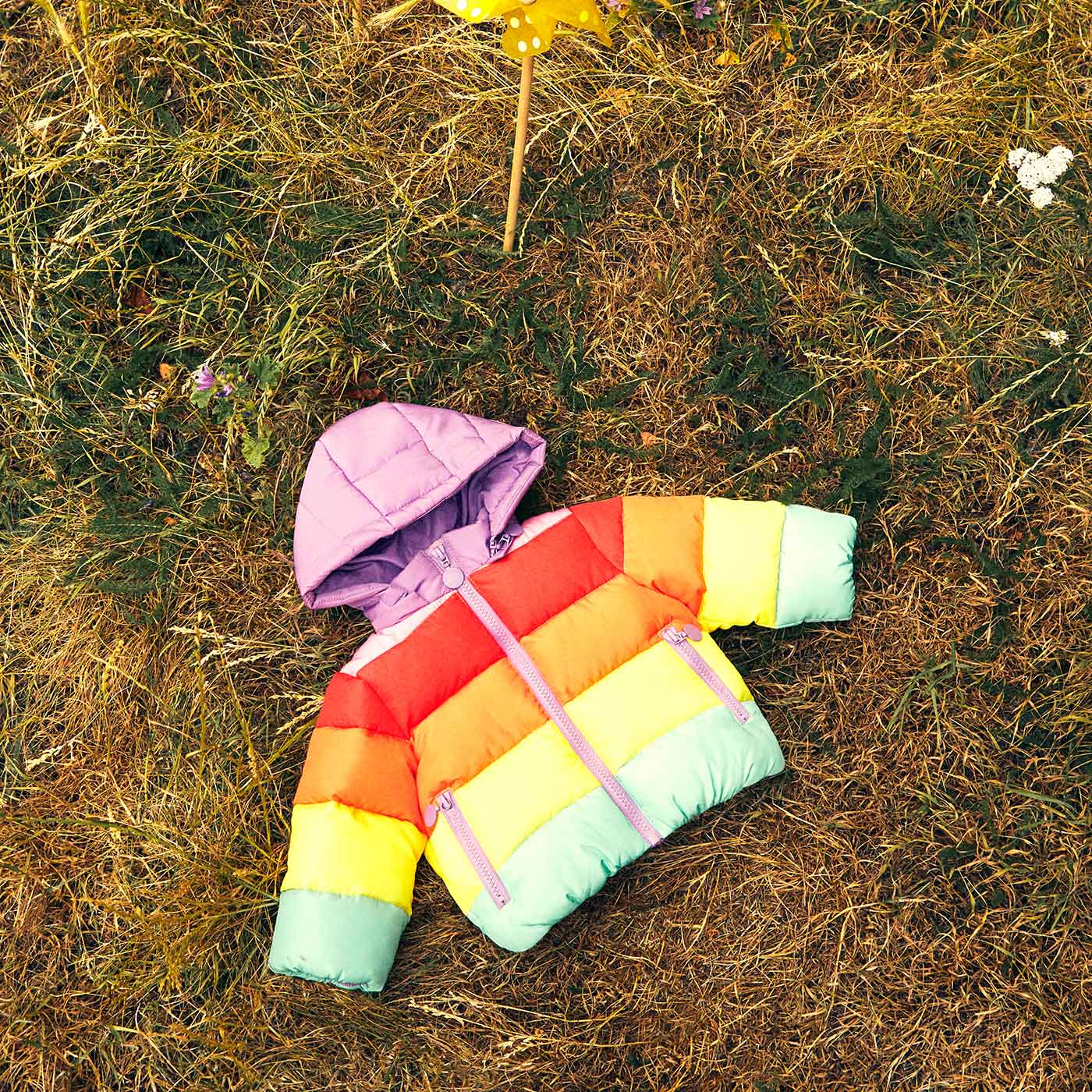 Βρεφικό Μπουφάν Striped