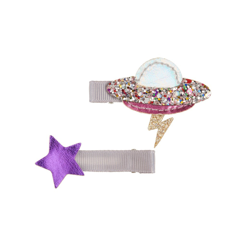 Σετ Παιδικά Κλιπ Μαλλιών Spaceship