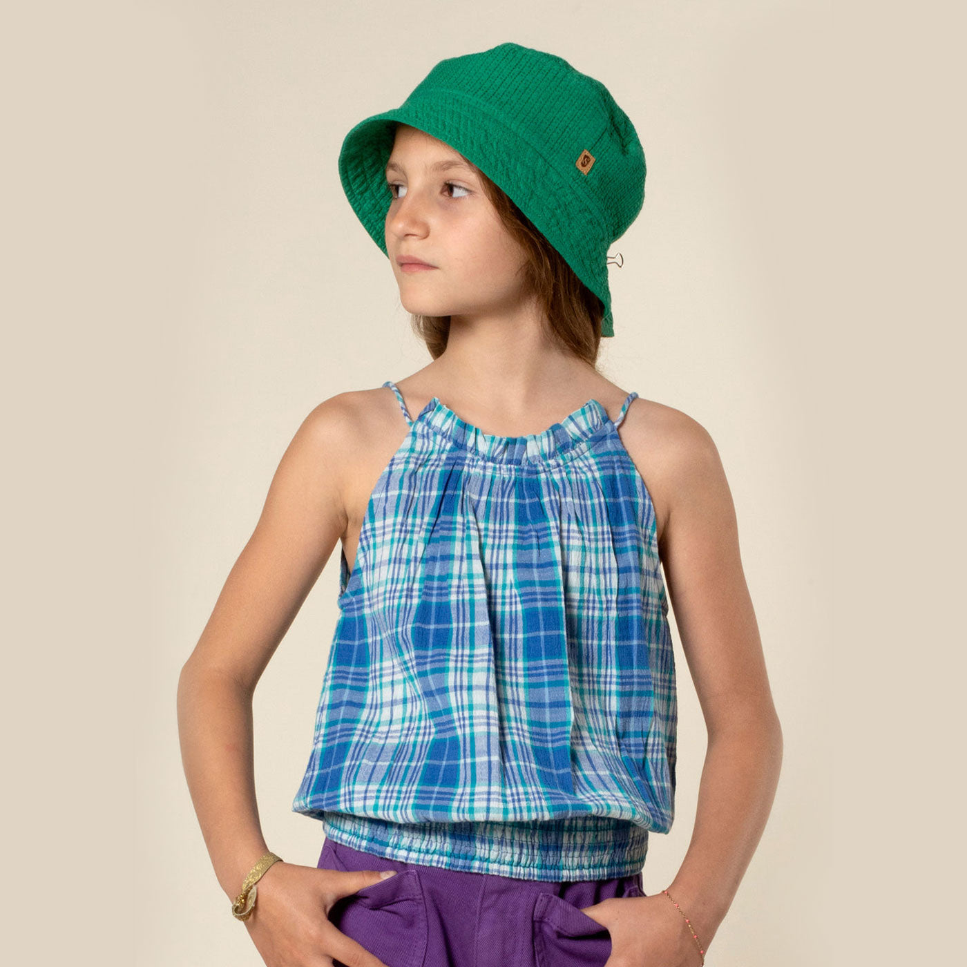 Παιδικό Καπέλο Bucket Kogi Green