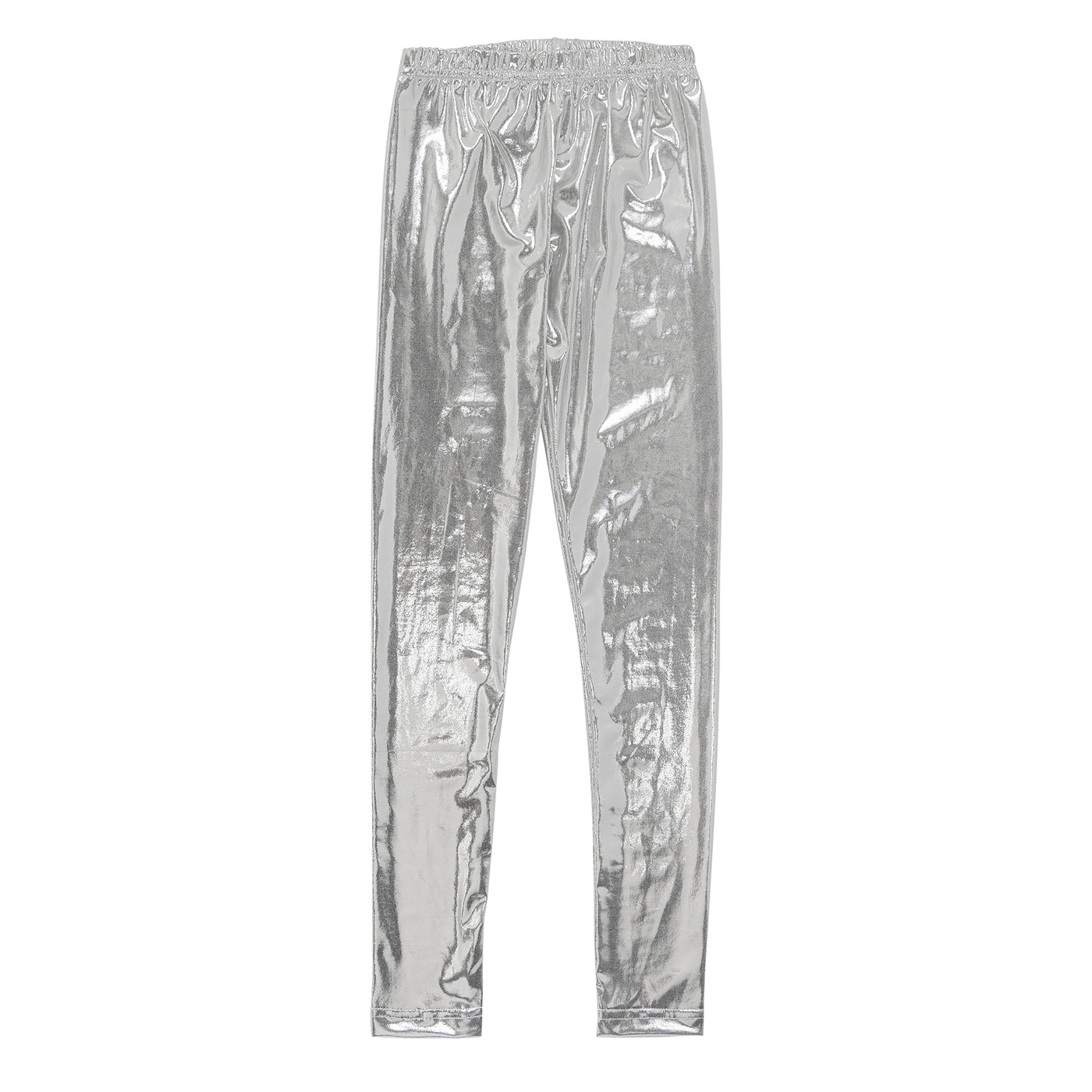 42B.mf014 # Kids Leggings Sparkly Silver