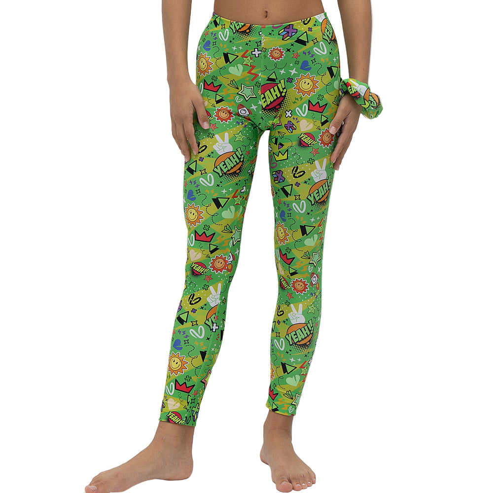 52B.VW-LEG-BOROLA # Kids Leggings Borola