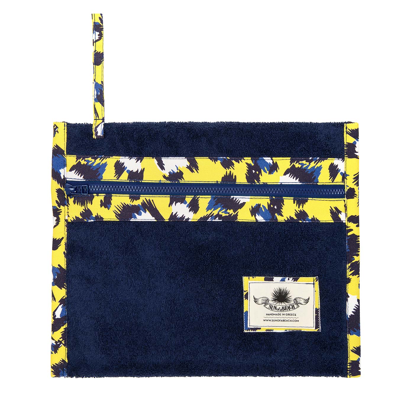 Τσαντάκι Παραλίας Holiday Yellow Leopard